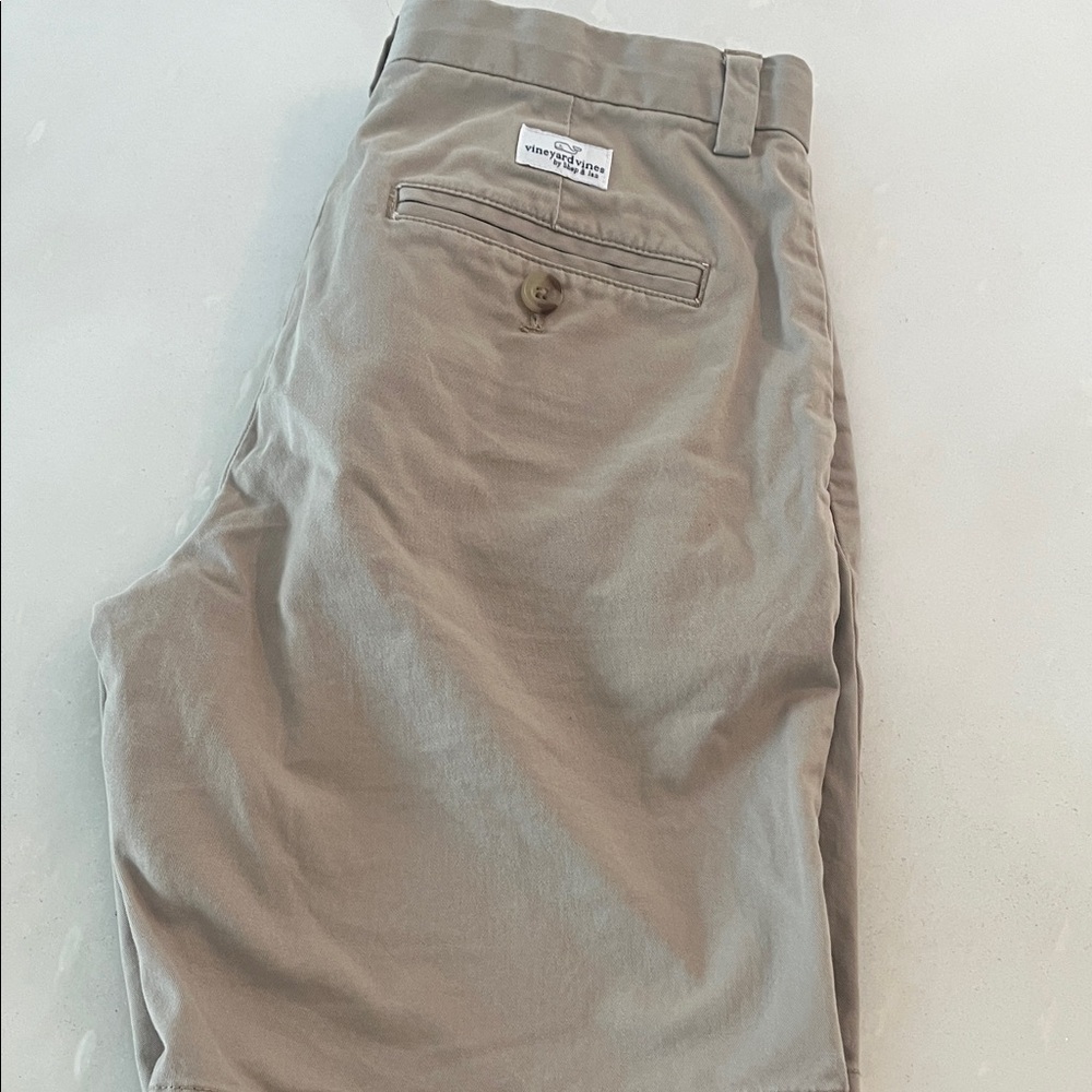 Vineyard Vines Tan kids Cotton Blend shorts size 12